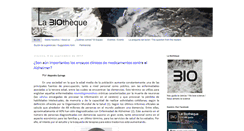 Desktop Screenshot of labiotheque.org